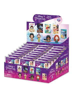 Disney Princess 3D Foam Bag Clip Se