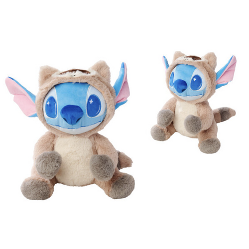 Simba Toys Disney Stitch With onesie Raccoon 25cm Pluche