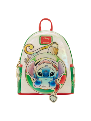 Loungefly Disney Lilo & Stitch Holiday Mini Backpack Loungefly
