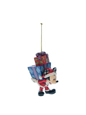 Disney Traditions Disney Traditions Mickey With Gifts on His Back Hanging Ornament