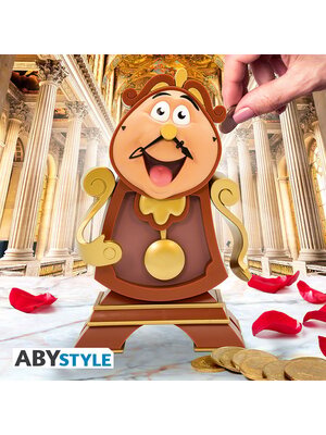 Abystyle Disney money Bank Beauty and The Beast Cogsworth