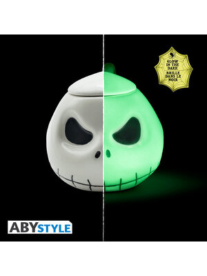 Abystyle Disney Nightmare Before Christmas 3D Mug Jack Glow in The Dark