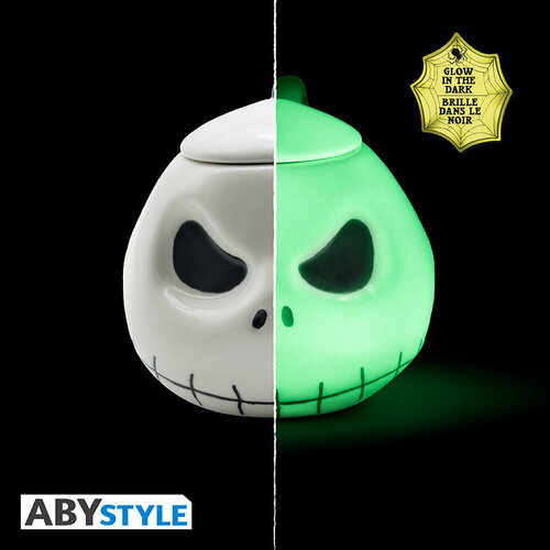 Abystyle Disney Nightmare Before Christmas 3D Mug Jack Glow in The Dark