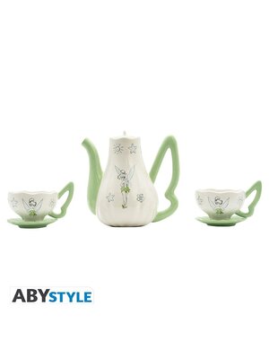 Abystyle Disney Tinkerbell Teapot Set With Cups