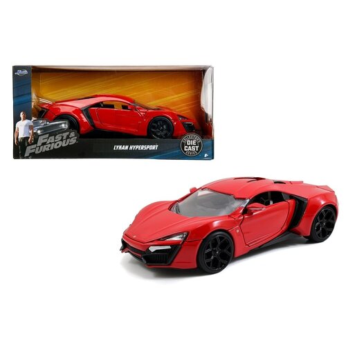 Jada Toys Fast and The Furious Lykan Hypersport 1:24 Die Cast Car