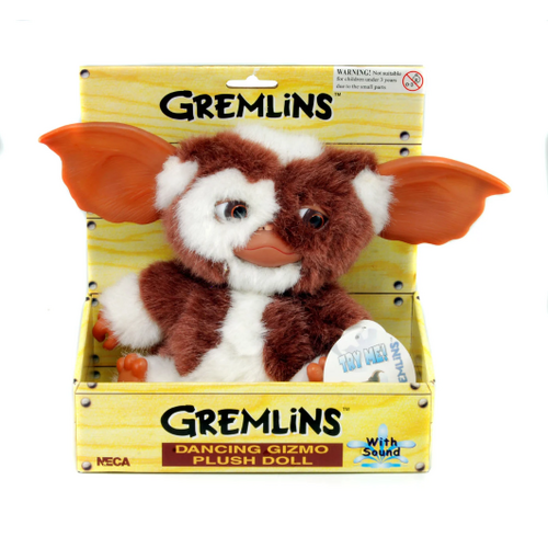 NECA Gremlins Dancing Gizmo With Sound Pluche 22cm