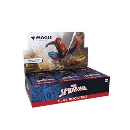 Wizards of The Coast Magic MTG TCG Marvel Spider-Man Booster Box (30 Play Boosters)