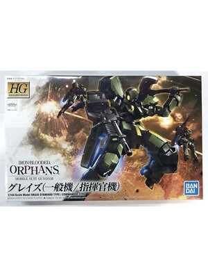 Bandai Gundam HG 1/144 Graze Standard/Commander Type Model Kit 13cm 002