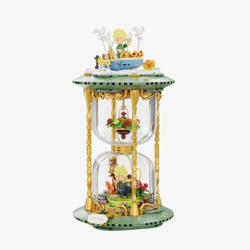 Pantasy Ghibli The Little Prince The Hourglass Building Block