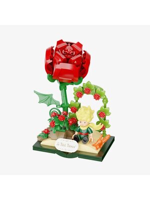 Pantasy Ghibli The Little Prince Starry Ride Rose Building Block