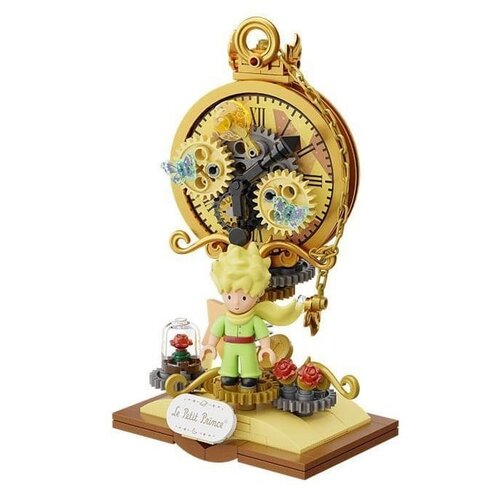 Pantasy Ghibli The Little Prince Starry Ride Pocket Watch Building Block