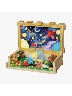 Pantasy Ghibli The Litlle Prince Suitcase Building Block