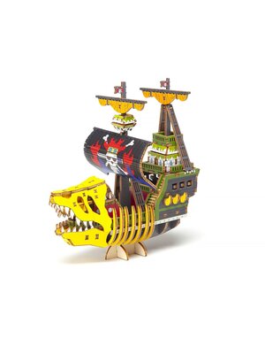 Kito Art One Piece Victoria Punk Wood Model Kit 13.5cm