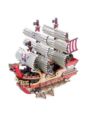 Kito Art One Piece Red Force Wood Model Kit 14cm