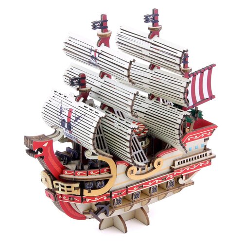 Kito Art One Piece Red Force Wood Model Kit 14cm