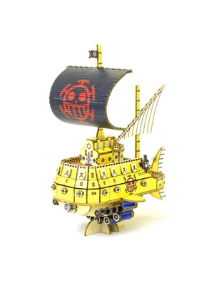 Kito Art One Piece Law's Submarine Wood Model Kit 16cm