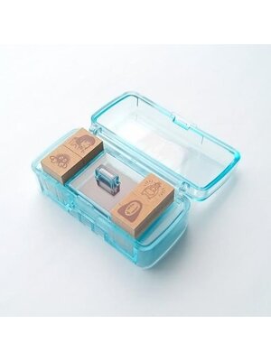 Semic Ghibli Spirited Away Chihiro in The Train Blue Stamps Set