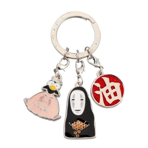 Semic Ghibli Spirited Away Arubaya Metal Keychain