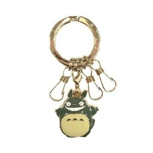 Semic Ghibli My Neighbour Totoro Grey Totoro Smile Metal Keychain
