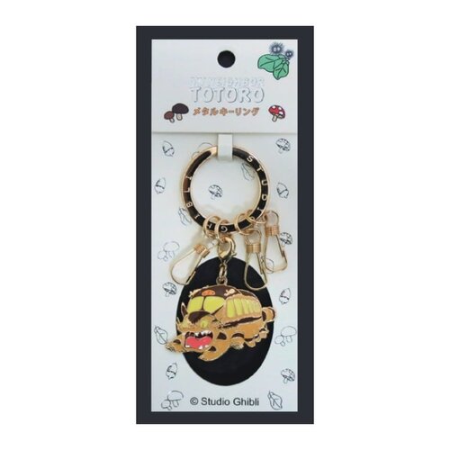 Semic Ghibli My Neighbour Totoro Catbus Metal keychain