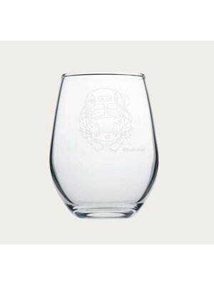 Semic Ghibli My neighbour Totoro Catbus Engraved Glass 325ml