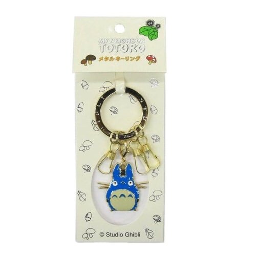 Semic Ghibli My Neighbour Totoro Blue Totoro Metal Keychain
