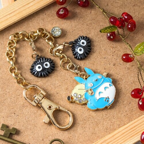 Semic Ghibli Me Neighbour Totoro Blue Totoro Chainette Charms