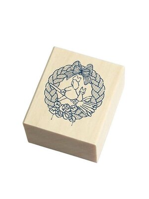 Semic Ghibli Kiki's delivery Service Bread Crown Wooden Stamps 2x3x3,5cm