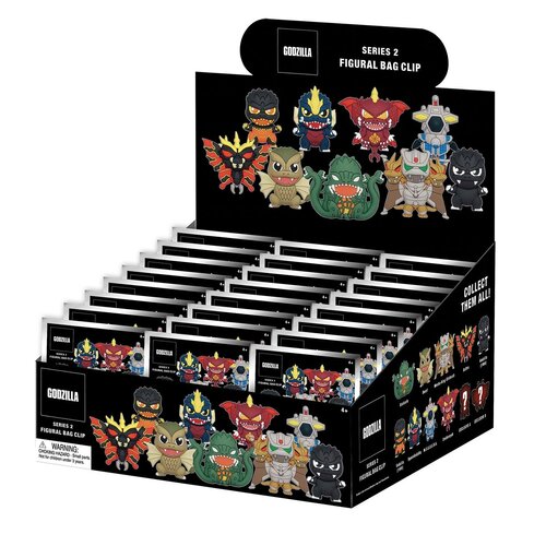 Monogram Godzilla Series 2 3D Foam Bag Clip Mystery