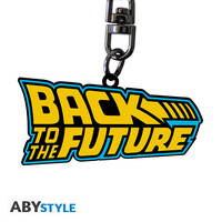 Back To The Future logo Keychain