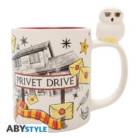 Harry Potter 3D Mug Hedwig & Privat Drive