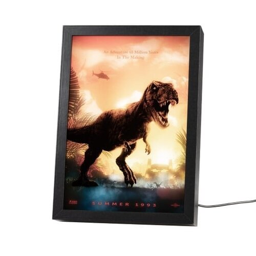 Grupo Erik Jurassic Park Framed LED Print 28x20x5cm USB-C Powered