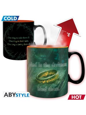 Abystyle Lord Of The Rings Sauron Heat Change Mug 460ml