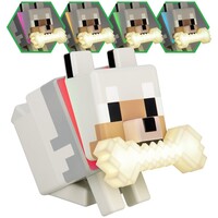 Minecraft Wolf Globuddies Light 14 cm