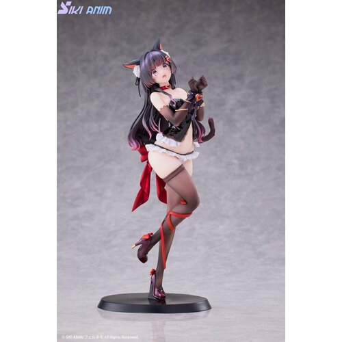 SIKI ANIM Original Character 1/7 Shibarare Cat Ruhuna-Chan Deluxe Edition 26cm Figure