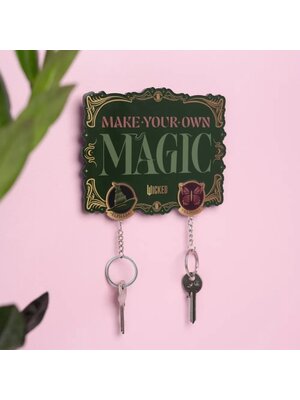 Grupo Erik Wicked make Your Own Magic Wall Key Holder With 3 Keyrings