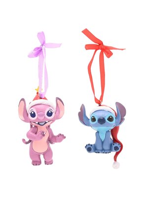 Widdop Disney Stitch & Angel Set of 2 Hanging Decoration