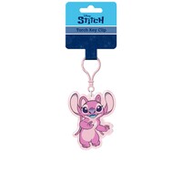 Disney Stitch Angel Torch Light Key Clip