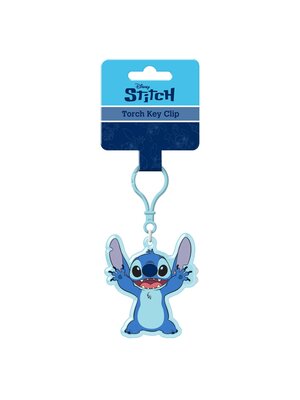 Pyramid Disney Stitch Torch Light Key Clip