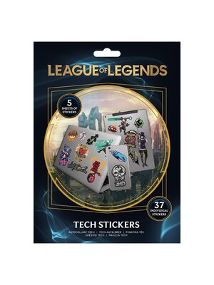 Pyramid League of Legends Tech Stickers pack