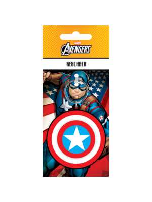 Pyramid Marvel Captain America Shield 3D Spinner Keychain