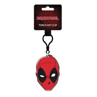 Marvel Deadpool Torch Light Key Clip