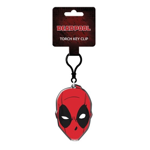 Pyramid Marvel Deadpool Torch Light Key Clip