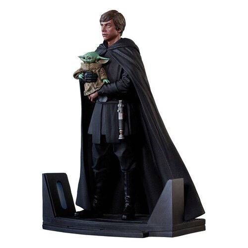 Gentle Giant Star Wars Luke Skywalker & Grogu Gentle Giant Statue 25cm