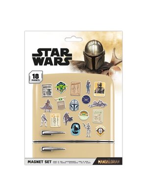 Pyramid Star Wars The mandalorian Fridge Magnets