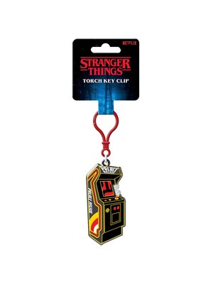 Pyramid Stranger Things Arcade Torch Light Key Clip