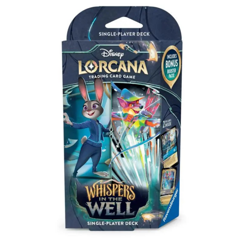 Ravensburger Disney Lorcana TCG Whispers in The Well Player Deck Judy & Robin