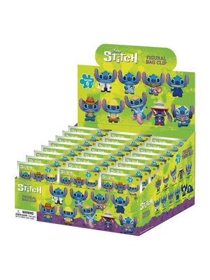 Monogram Disney Lilo & Stitch 3D Bag Clip Series 6 Mystery Bag