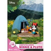 Disney Mini & Pluto Diorama Campsit