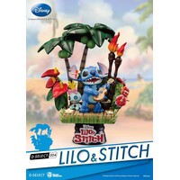 Disney Stitch Diorama Stitch D-Stage 004 14 cm